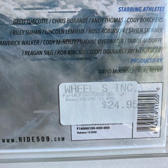 Ride 509 Films Volume 13 Backcountry Snowmobile DVD NEW/SEALED - Picture 4 of 5